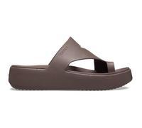 Crocs Getaway Platform Toe Loop, Sandali Donna, Truffle, 37/38 EU