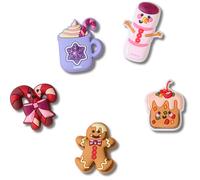 Crocs Accessori scarpe Cute Winter Foods 5 Pack in Multicolore Unica