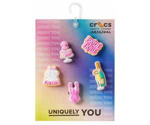 Crocs Accessori scarpe JIBBITZ Bachelorette Vibes 5 Pack in Rosa Unica