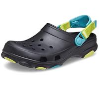 Crocs Clog Classico Traslucido da Uomo e da Donna, Comodi Slip on Shoes Unisex da Uomo e da Donna, Nero Multicolore, 36/37 EU