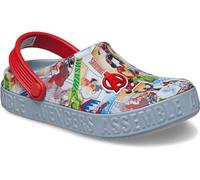 Crocs Avengers™ - Zoccoli Off Court (Little Kid/Big Kid) Blu Grigio 6 Big Kid M