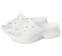 Crocs Bae Slide, sandali da donna con plateau, bianco, 36-37 EU
