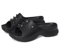 Crocs Bae Slide Sandalo Donna, Borchiato nero, 37-38 EU