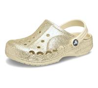 Crocs Baya Glitter Clog K, Unisex-Bambino Sandalo Pink Lemonade, 32/33 EU, Neutro, 30/31 EU