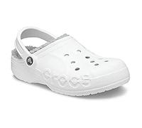 Crocs Unisex Adulto Baya Lined Clog Sabot, White/Light Grey, 39/40 EU