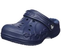 Crocs Baya Lined Clog K, Zoccoli Unisex - Bambini e Ragazzi, Navy, 33/34 EU