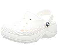 Crocs Baya Platform Flip, Infradito Donna, Bianco 100, 39 EU