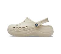 Crocs Baya Zoccolo con Plateau, bianco, 39/40 EU