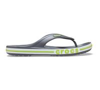 Crocs Bayaband Flip, Infradito Unisex - Adulto, Slate Grey/Lime Punch, 42/43 EU
