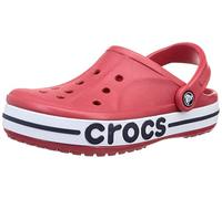Crocs Bayaband - Sabot Unisex per Adulti, Rosso (Pepper)/Blu Navy, 42, 11 Women/9 Men