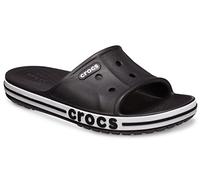Crocs Bayaband Slide, Sandali a Ciabatta Unisex-Adulto, Nero/Bianco, 11 UK Men (M12)