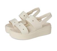 Crocs Brooklyn 4U, Sandali Donna, Stucco, 33/34 EU