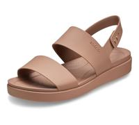 Crocs Brooklyn Backstrap Low LowSandal da Donna, Cioccolato, 34/35 EU