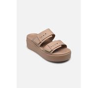 Crocs - Brooklyn Buckle Low Wdg W Marrone - Zoccoli 41 - 42 Marrone