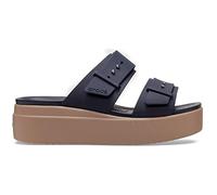 Crocs Brooklyn Buckle Low Wedge, Piattaforma Donna, Deep Navy, 34/35 EU