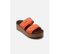Crocs Brooklyn Cork Buckle, Sandali Donna, Topazio, 38/39 EU