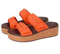 Crocs Brooklyn Cork Buckle, Sandali Donna, Topazio, 37/38 EU