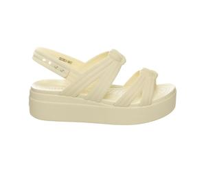 Crocs - Brooklyn Knot Low Wedge - - Shoes - Donna - Beige - 37 EU