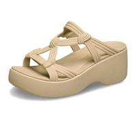 Crocs Brooklyn Knot Sky Sandal 34-35 EU Beige