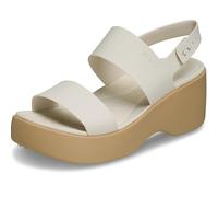 Crocs Brooklyn Sky Sandal, Tacco Donna, Anacardi Frappé, 38 EU