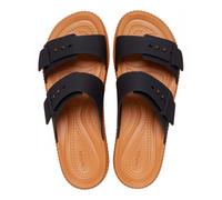 CROCS BROOKLYN WOVEN BUCKLE - NERO/CUOIO- 209978-NE