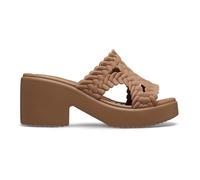 Crocs Brooklyn Woven Slide Heel Sepia 209979-2EY