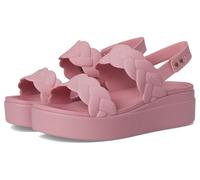 Crocs Brooklyn Woven Upper LW, Sandali Donna, Rosette, 38/39 EU