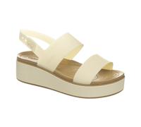Crocs - Brooklyn Zeppa Bassa Avvolta - - Shoes - Donna - Beige - 40 EU