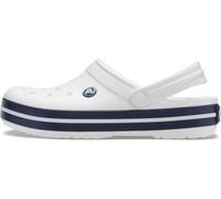 Crocs Crocband Clog, Bianco/Navy, 12 UK Bambino, Bianco Blu Marino., 29/30 EU