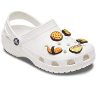 Crocs - Charm Jibbitz per scarpe, confezione multipla con graziosi charm a tema colazione, 5 Pack