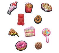 Crocs Charms Confezione da 10 | Jibbitz for, Ciondoli per Scarpe Unisex-Adulto, Multicolore, Taglia Unica