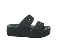 Crocs - Ciabatta con zeppa bassa Brooklyn - - Shoes - Donna - Nero - 39 EU