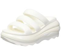 Crocs Ciabatte unisex Mega Crush Triple Strap Chk, Gesso., 6 UK Men/ 7 UK Women (M7W9)