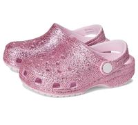Crocs Zoccolo Classico con glitter grossi Latte Rosa Taglia 42