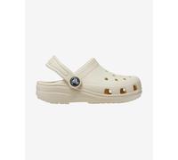 Crocs Classic Clog T, Zoccoli Unisex - Bambini e Ragazzi, Bone, 19/20 EU