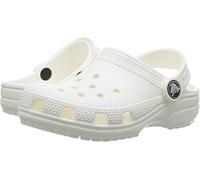 Crocs Classic Clog K, Zoccoli Unisex - Bambini e ragazzi, Bianco, 32/33 EU