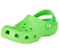 Crocs Classic Clog K, Zoccoli Unisex - Bambini e ragazzi, Neon Highlighter Green Slime, 37/38 EU