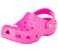 Crocs Classic Clog K, Zoccoli Unisex - Bambini e ragazzi, Neon Highlighter Pink Crush, 36/37 EU