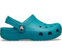 Crocs Classic Clog T, Zoccoli Unisex - Bambini e Ragazzi, Turbo Teal, 23/24 EU