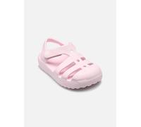 Crocs Classic Fisherman T, Sandali Unisex - Bambini e Ragazzi, Pink Milk, 27/28 EU