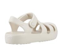 Crocs Classic Fisherman T, Sandali Unisex - Bambini e Ragazzi, Sandstone, 22/23 EU
