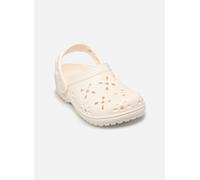 Crocs Zoccoli Classic Floral Cut Out Clog K Unisex Bambini e Ragazzi Chalk 29/30 EU