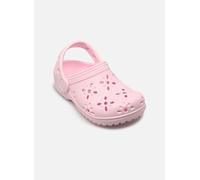 Crocs - Classic Floral Cut Out Clog K Rosa - Sandali e scarpe aperte 20 - 21 Rosa
