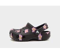 Crocs Classic Flower Clog Neonato, nero