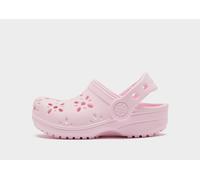Crocs Classic Flower Clog Neonato, rosa