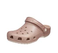 Ciabatte Crocs Classic Glitter Clog Quartz 205942 Placcatura in oro rosa 38.5