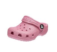 Crocs - Kid's Classic Glitter Clog - Sandali US C10 | EU 27|28 fuchsia