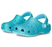 Crocs Classic Glitter Clog, Vetro colorato, 5 Toddler