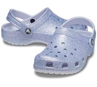 Crocs Classic Glitter Clogs (bambini piccoli/bambini grandi) glitter smerigliato, 4 bambini grandi, M