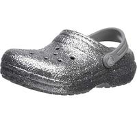 Crocs Classic Glitter Lined Clog K, Scarpe acquatiche Unisex-Bambini e Ragazzi